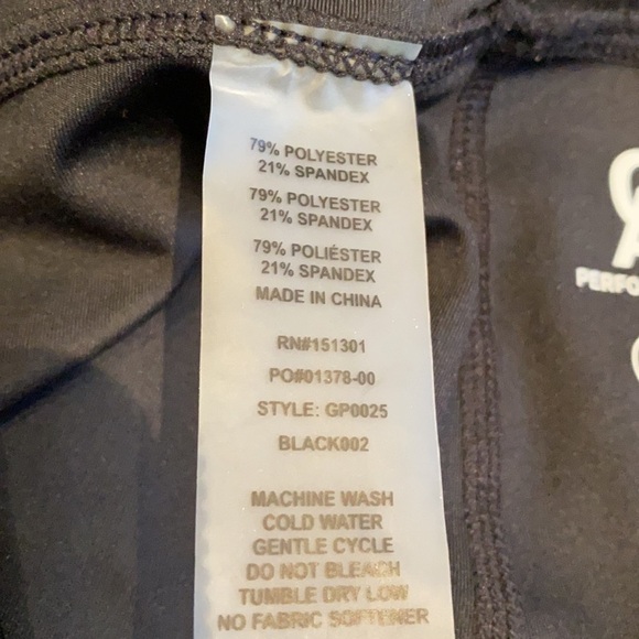 Good American black high rise colorblock leggings - Picture 7 of 8